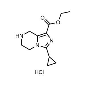 Ethyl 3-cyclopropyl-5,6,7,8-tetrahydroimidazo[1,5-a]pyrazine-1-carboxylate hydrochloride|CS-1351288