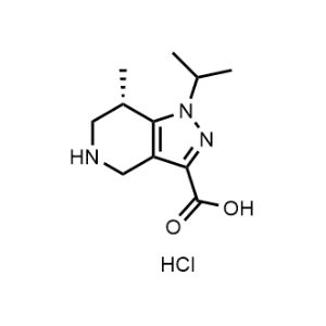 (S)-1-Isopropyl-7-methyl-4,5,6,7-tetrahydro-1H-pyrazolo[4,3-c]pyridine-3-carboxylic acid hydrochloride|CS-1351295