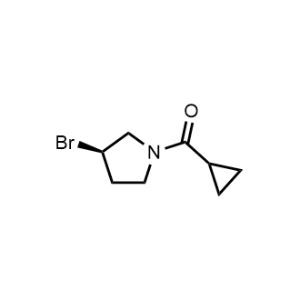 (R)-(3-Bromopyrrolidin-1-yl)(cyclopropyl)methanone|CS-1351313