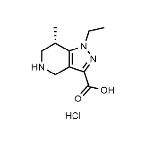 (S)-1-Ethyl-7-methyl-4,5,6,7-tetrahydro-1H-pyrazolo[4,3-c]pyridine-3-carboxylic acid hydrochloride|CS-1351340