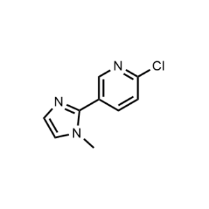 2-Chloro-5-(1-methyl-1H-imidazol-2-yl)pyridine|CS-1351347