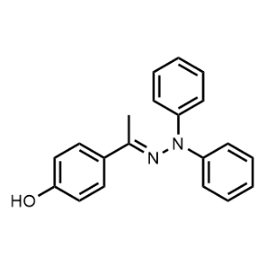 4-(1-(2,2-Diphenylhydrazono)ethyl)phenol|CS-1351362