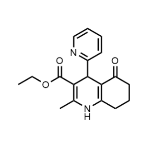 Ethyl 2-methyl-5-oxo-4-(pyridin-2-yl)-1,4,5,6,7,8-hexahydroquinoline-3-carboxylate|CS-1351365