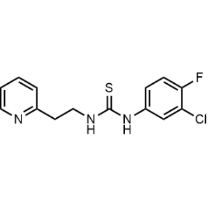 1-(3-Chloro-4-fluorophenyl)-3-(2-(pyridin-2-yl)ethyl)thiourea|CS-1351369