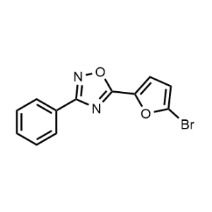5-(5-Bromofuran-2-yl)-3-phenyl-1,2,4-oxadiazole|CS-1351370