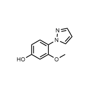 3-Methoxy-4-(1H-pyrazol-1-yl)phenol|CS-1351409