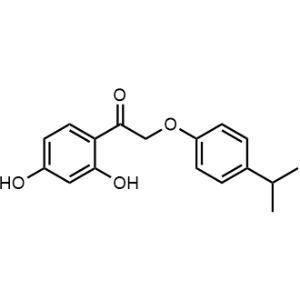 1-(2,4-Dihydroxyphenyl)-2-(4-isopropylphenoxy)ethan-1-one|CS-1351414