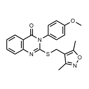 2-(((3,5-Dimethylisoxazol-4-yl)methyl)thio)-3-(4-methoxyphenyl)quinazolin-4(3H)-one|CS-1351416