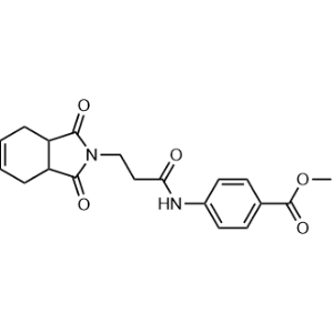 Methyl 4-(3-(1,3-dioxo-1,3,3a,4,7,7a-hexahydro-2H-isoindol-2-yl)propanamido)benzoate|CS-1351430