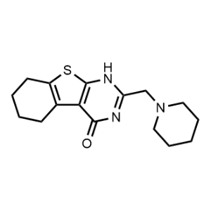 2-(Piperidin-1-ylmethyl)-5,6,7,8-tetrahydrobenzo[4,5]thieno[2,3-d]pyrimidin-4(1H)-one|CS-1351431