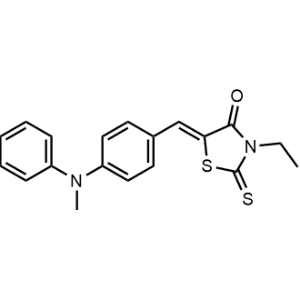 3-Ethyl-5-(4-(methyl(phenyl)amino)benzylidene)-2-thioxothiazolidin-4-one|CS-1351435
