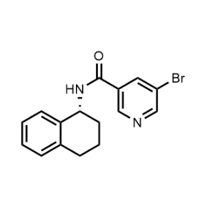 (R)-5-Bromo-N-(1,2,3,4-tetrahydronaphthalen-1-yl)nicotinamide|CS-1351446