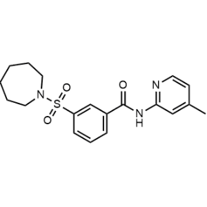 3-(Azepan-1-ylsulfonyl)-N-(4-methylpyridin-2-yl)benzamide|CS-1351457