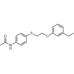 N-(4-((2-(3-Ethylphenoxy)ethyl)thio)phenyl)acetamide|CS-1351468