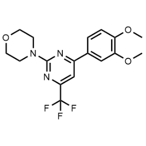 4-(4-(3,4-Dimethoxyphenyl)-6-(trifluoromethyl)pyrimidin-2-yl)morpholine|CS-1351522