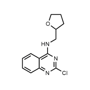 2-Chloro-N-((tetrahydrofuran-2-yl)methyl)quinazolin-4-amine|CS-1351534