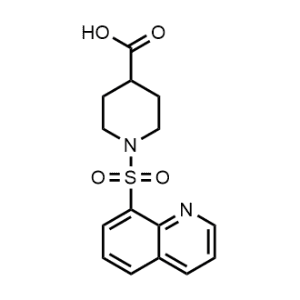 1-(Quinolin-8-ylsulfonyl)piperidine-4-carboxylic acid|CS-1351542