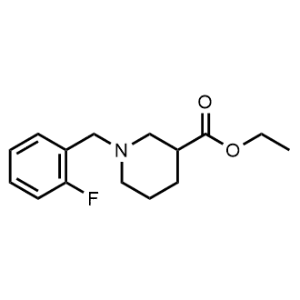 Ethyl 1-(2-fluorobenzyl)piperidine-3-carboxylate|CS-1351544