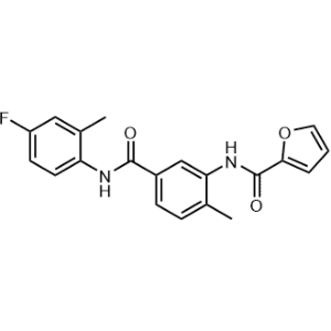 N-(5-((4-Fluoro-2-methylphenyl)carbamoyl)-2-methylphenyl)furan-2-carboxamide|CS-1351603