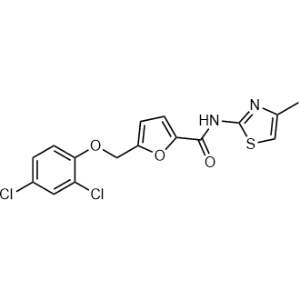 5-((2,4-Dichlorophenoxy)methyl)-N-(4-methylthiazol-2-yl)furan-2-carboxamide|CS-1351604
