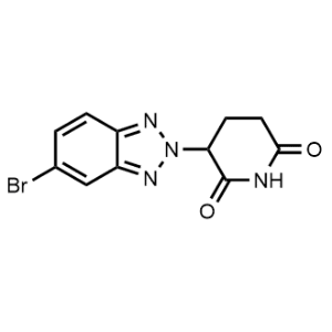 3-(5-Bromo-2H-benzo[d][1,2,3]triazol-2-yl)piperidine-2,6-dione|CS-1351671