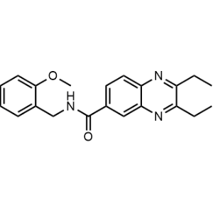 2,3-Diethyl-N-(2-methoxybenzyl)quinoxaline-6-carboxamide|CS-1351704