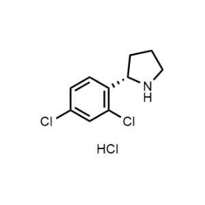 (S)-2-(2,4-Dichlorophenyl)pyrrolidine hydrochloride|CS-1351706