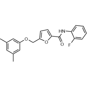 5-((3,5-Dimethylphenoxy)methyl)-N-(2-fluorophenyl)furan-2-carboxamide|CS-1351723