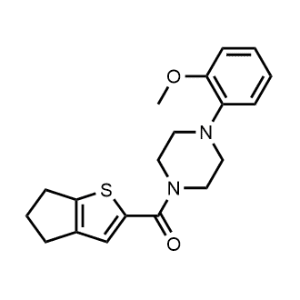 (5,6-Dihydro-4H-cyclopenta[b]thiophen-2-yl)(4-(2-methoxyphenyl)piperazin-1-yl)methanone|CS-1351731