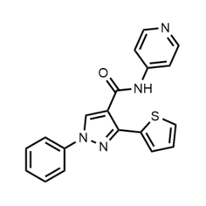 1-Phenyl-N-(pyridin-4-yl)-3-(thiophen-2-yl)-1H-pyrazole-4-carboxamide|CS-1351732