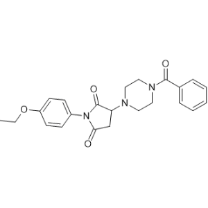 3-(4-Benzoylpiperazin-1-yl)-1-(4-ethoxyphenyl)pyrrolidine-2,5-dione|CS-1351752