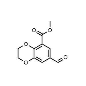 Methyl 7-formyl-2,3-dihydrobenzo[b][1,4]dioxine-5-carboxylate|CS-1351764