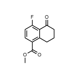 Methyl 4-fluoro-5-oxo-5,6,7,8-tetrahydronaphthalene-1-carboxylate|CS-1351765