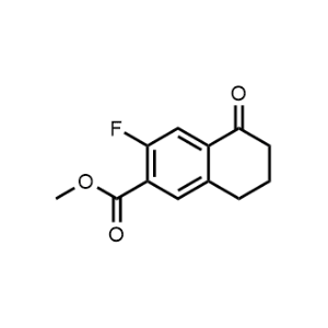 Methyl 3-fluoro-5-oxo-5,6,7,8-tetrahydronaphthalene-2-carboxylate|CS-1351766
