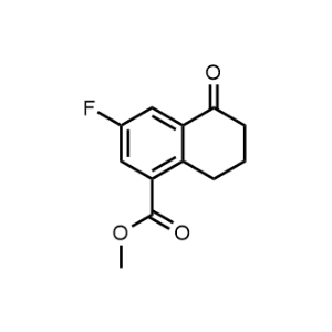 Methyl 3-fluoro-5-oxo-5,6,7,8-tetrahydronaphthalene-1-carboxylate|CS-1351768