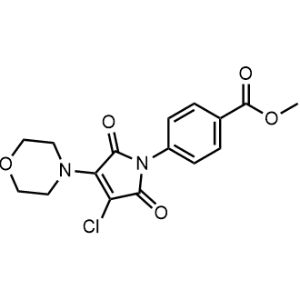 Methyl 4-(3-chloro-4-morpholino-2,5-dioxo-2,5-dihydro-1H-pyrrol-1-yl)benzoate|CS-1351777
