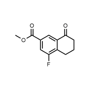 Methyl 4-fluoro-8-oxo-5,6,7,8-tetrahydronaphthalene-2-carboxylate|CS-1351784