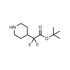 tert-Butyl 2,2-difluoro-2-(piperidin-4-yl)acetate|CS-1351847
