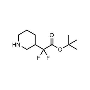 tert-Butyl 2,2-difluoro-2-(piperidin-3-yl)acetate|CS-1351862