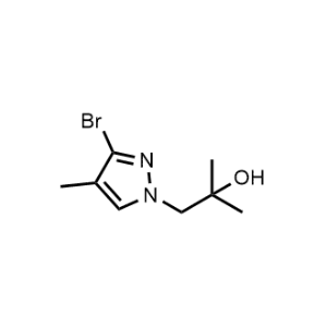 1-(3-Bromo-4-methyl-1H-pyrazol-1-yl)-2-methylpropan-2-ol|CS-1351930