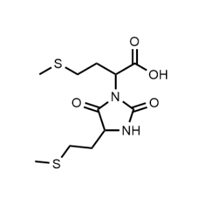 4-(Methylthio)-2-(4-(2-(methylthio)ethyl)-2,5-dioxoimidazolidin-1-yl)butanoic acid|CS-1351943