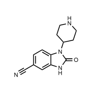 2-Oxo-1-(piperidin-4-yl)-2,3-dihydro-1H-benzo[d]imidazole-5-carbonitrile|CS-1351954
