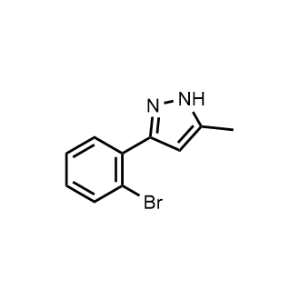3-(2-Bromophenyl)-5-methyl-1H-pyrazole|CS-1351981