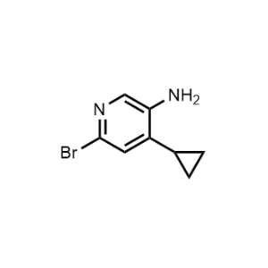 6-Bromo-4-cyclopropylpyridin-3-amine|CS-1351996
