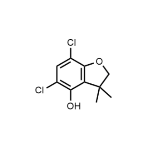 5,7-Dichloro-3,3-dimethyl-2,3-dihydrobenzofuran-4-ol|CS-1352006