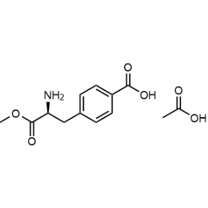 (S)-4-(2-Amino-3-methoxy-3-oxopropyl)benzoic acid acetic acid|CS-1352024