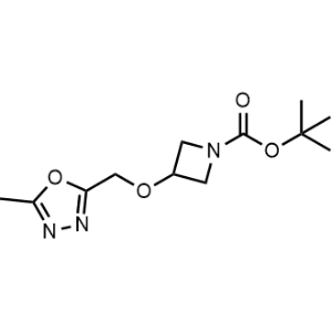 tert-Butyl 3-((5-methyl-1,3,4-oxadiazol-2-yl)methoxy)azetidine-1-carboxylate|CS-1352034