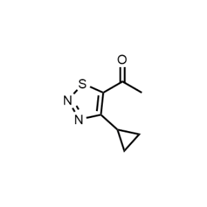 1-(4-Cyclopropyl-1,2,3-thiadiazol-5-yl)ethan-1-one|CS-1352051