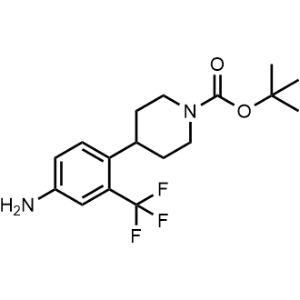tert-Butyl 4-(4-amino-2-(trifluoromethyl)phenyl)piperidine-1-carboxylate|CS-1352076
