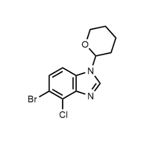 5-Bromo-4-chloro-1-(tetrahydro-2H-pyran-2-yl)-1H-benzo[d]imidazole|CS-1352098